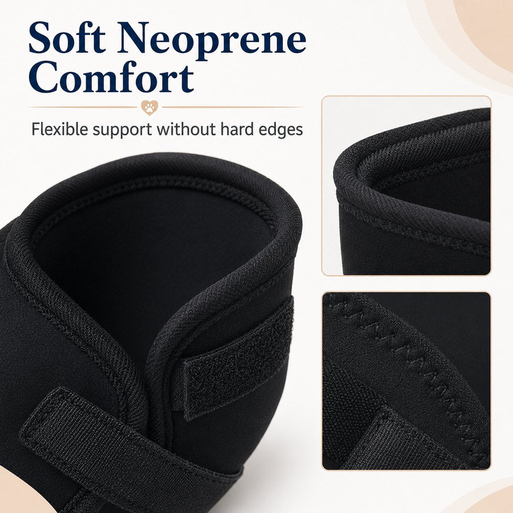 Paws in Awe Dog Leg Recovery Brace for Post-Surgery Care, Adjustable Rear Leg Support to Help Protect Against Licking & Chewing image 8