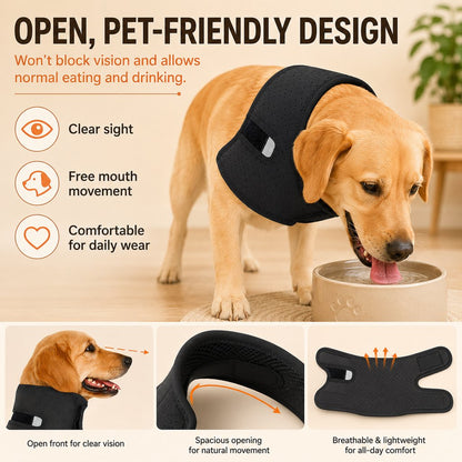 Paws in Awe Dog Neck Brace for Post-Surgery Recovery & Daily Neck Support - Soft Adjustable Collar for Comfortable Home Healing image 6