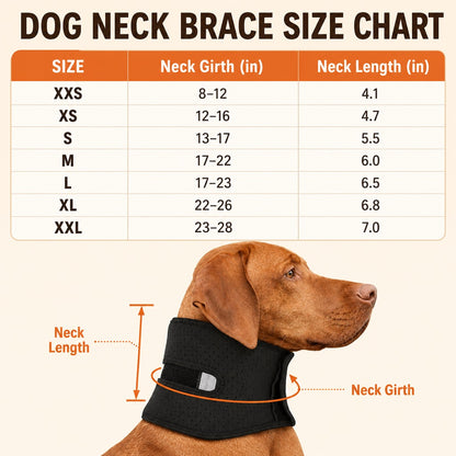 Paws in Awe Adjustable Dog Neck Support Brace for Rest & Recovery - Breathable Cervical Collar for Limited Neck Movement image 10