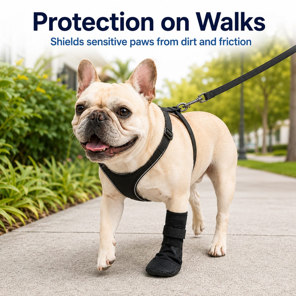 Paws in Awe Dog Paw Recovery Boot for Home Rest & Walks - Anti-Lick Protective Cover for Injured Paws image 3