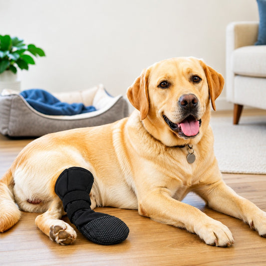 Paws in Awe Dog Paw Recovery Boot for Home Rest & Walks - Anti-Lick Protective Cover for Injured Paws image 1