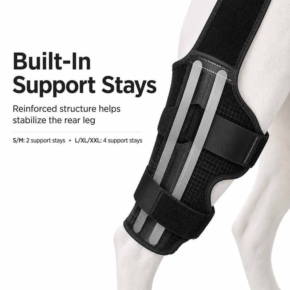 Paws in Awe RearGuard Dog Rear Leg Support Brace - Anti-Slip Hind Leg Stability Wrap for Senior Dogs, Hardwood Floors & Recovery Walks image 7