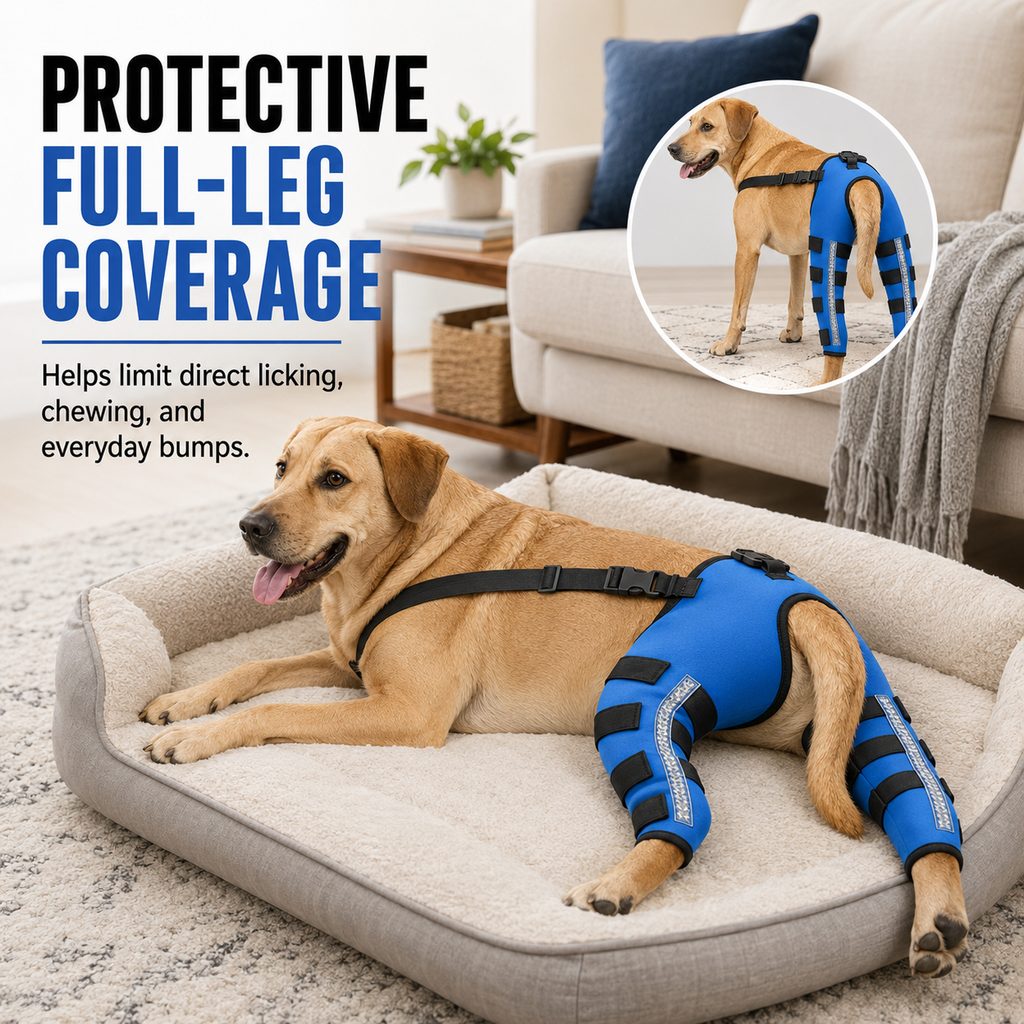Paws in Awe Reflective Dog Rear Leg Support Brace for Evening Walks & Recovery Comfort image 8