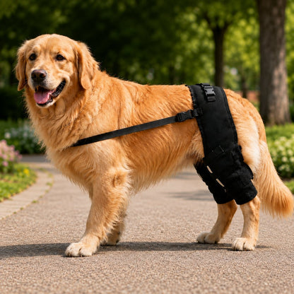 Paws in Awe Dog Rear Leg Support Brace for Senior & Weak Dogs - Adjustable Hind Leg Mobility Support for Walking & Daily Care image 1