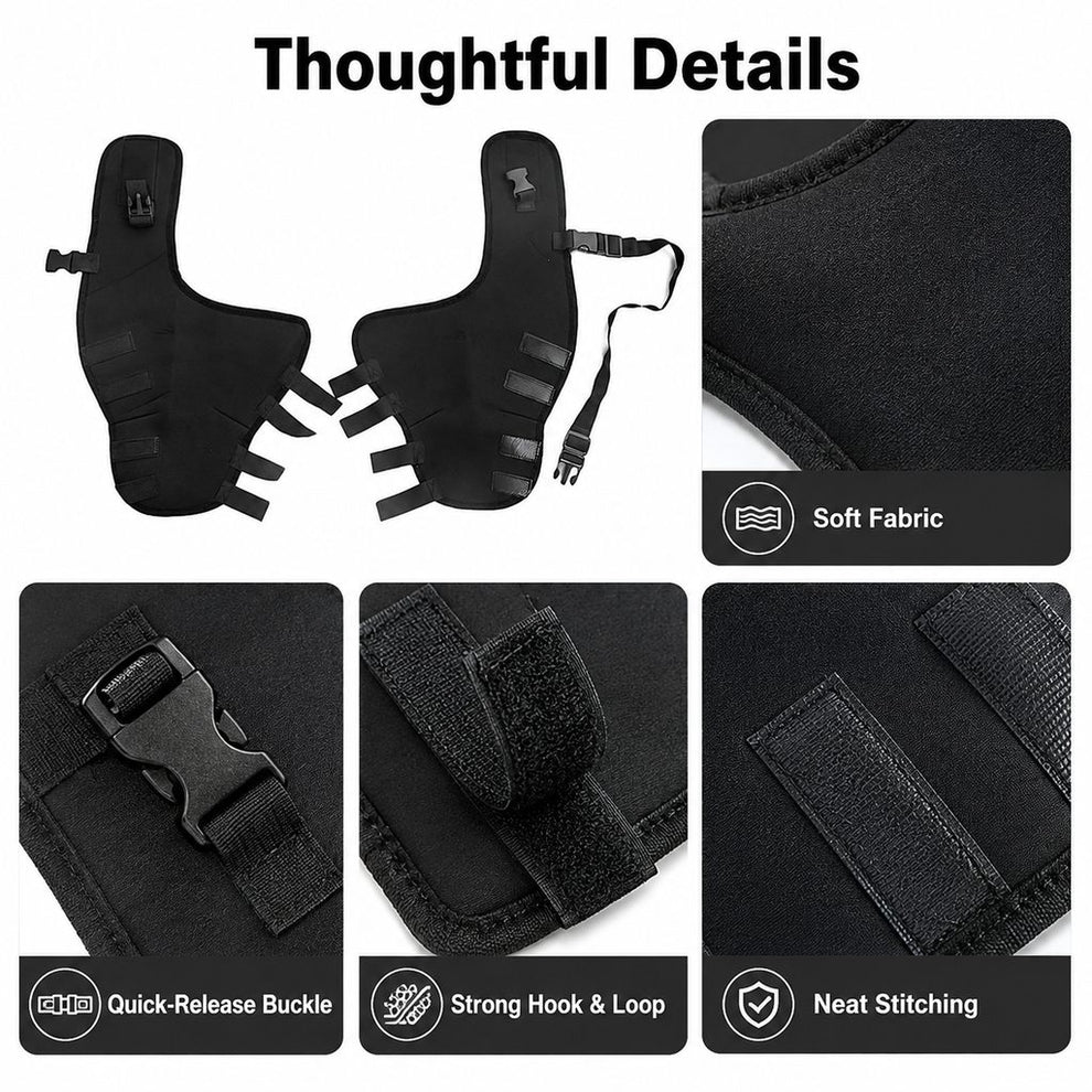 Paws in Awe Dog Rear Leg Support Brace for Senior & Weak Dogs - Adjustable Hind Leg Mobility Support for Walking & Daily Care image 7