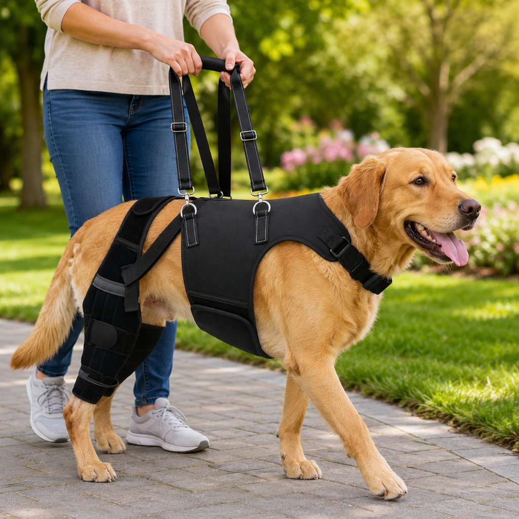 Paws in Awe Dog Rear Leg Support Harness for Senior Dogs - Walking & Mobility Lift Assistance image 10