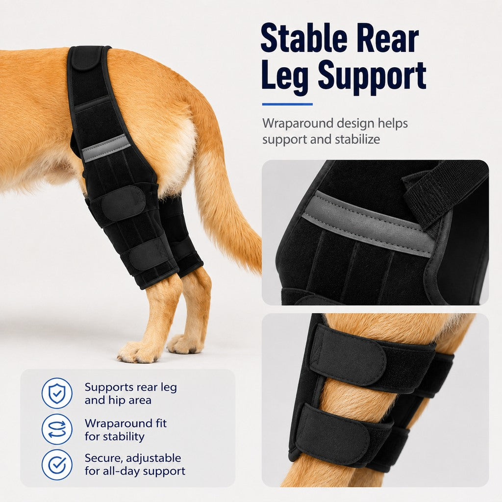 Paws in Awe Dog Rear Leg Support Harness for Senior Dogs - Walking & Mobility Lift Assistance image 6
