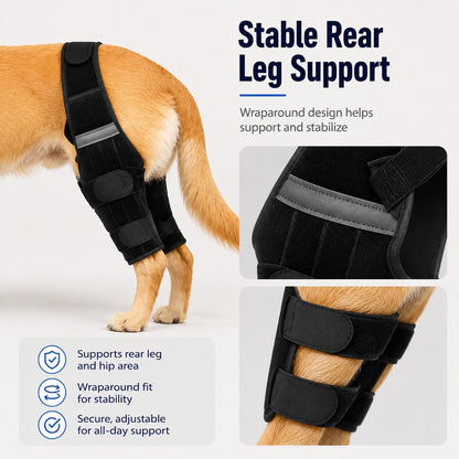 Paws in Awe Dog Rear Leg Support Harness for Senior Dogs - Walking & Mobility Lift Assistance image 6