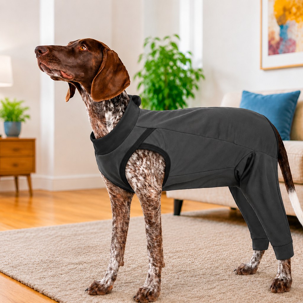 Paws in Awe Dog Recovery Suit with Rear Leg Coverage - Anti-Lick Cone Alternative image 11