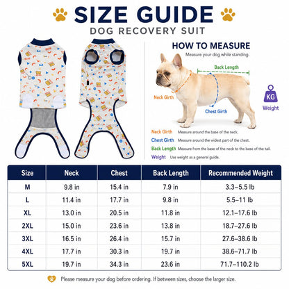 Paws in Awe Dog Recovery Suit for Post-Surgery Belly Protection - Soft Cone Alternative Onesie for Spay, Neuter & Anti-Lick Care image 10