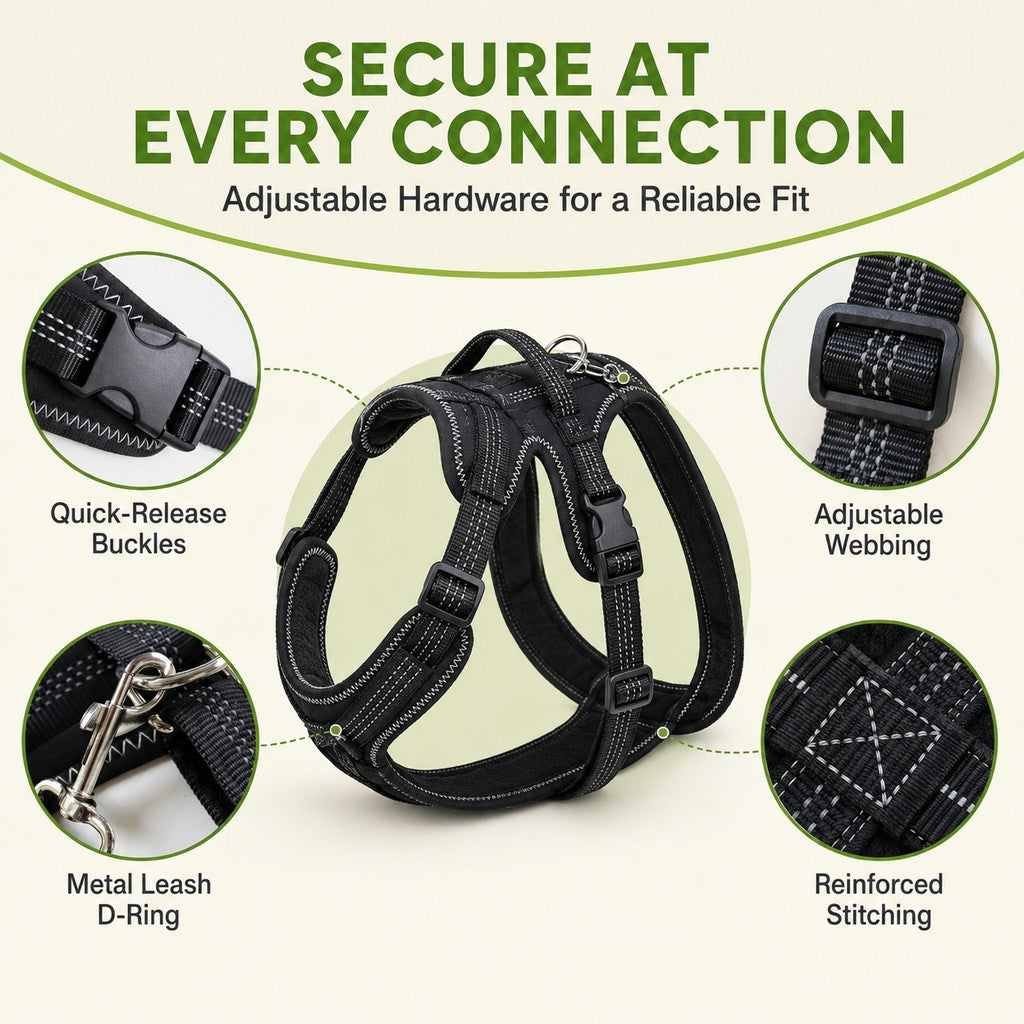 Paws in Awe Dual Rear Leg Dog Support Brace with Harness - Walking Stability for Weak Hind Legs image 7