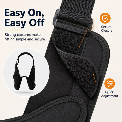 Paws in Awe Dual Front Leg Dog Support Brace for Walking & Rest - Adjustable Elbow Protection for Friction & Joint Support image 2