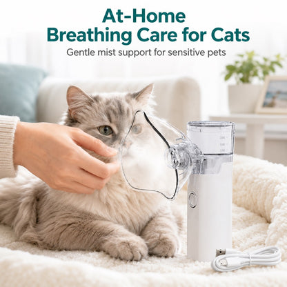 Paws in Awe Portable Pet Nebulizer for Cats & Dogs - At-Home Breathing Support for Coughing, Congestion & Sensitive Pets image 2