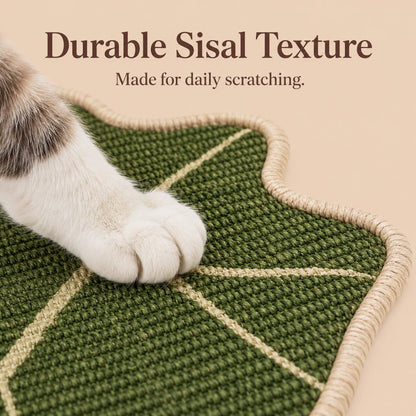 Durable sisal texture cat scratching mat
