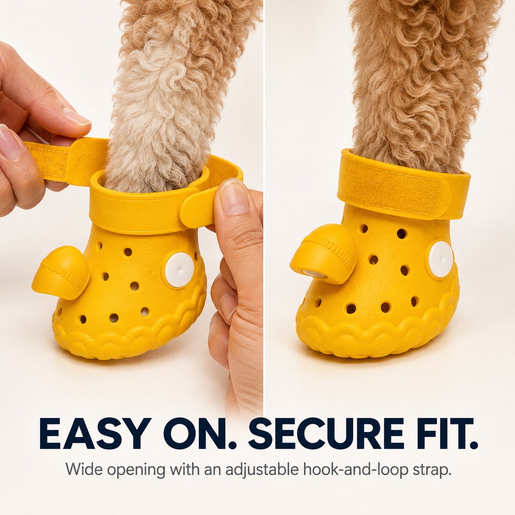 Paws in Awe Step-Activated RGB Light-Up Dog Boots for Night Walks – Low-Light Visibility & Lightweight EVA Paw Coverage image 7