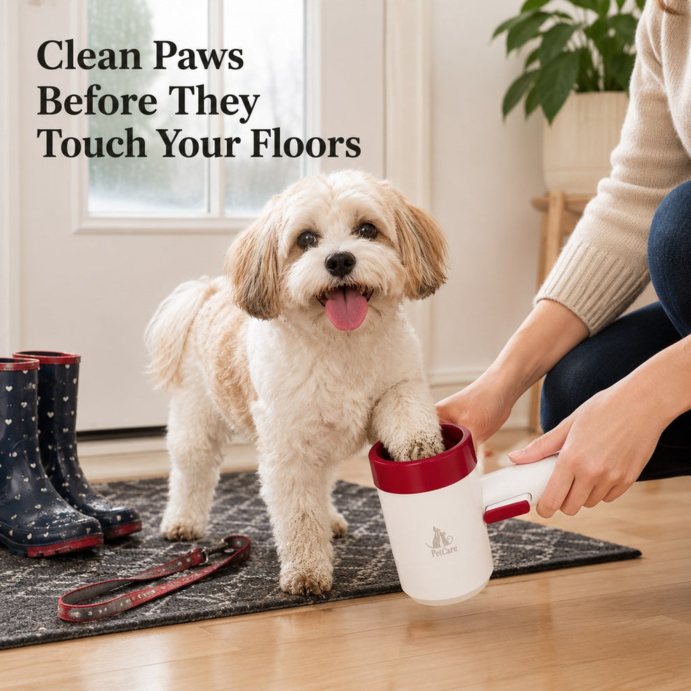 Paws in Awe Electric Dog Paw Cleaner Cup for Muddy Walks - One-Button Paw Washer Helps Keep Floors, Couches & Car Seats Clean image 2