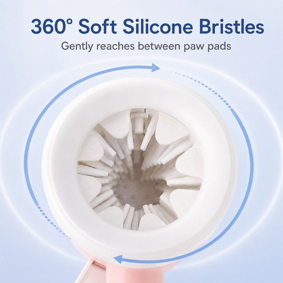 Paws in Awe Electric Dog Paw Cleaner Cup for Muddy Walks - One-Button Paw Washer Helps Keep Floors, Couches & Car Seats Clean image 5