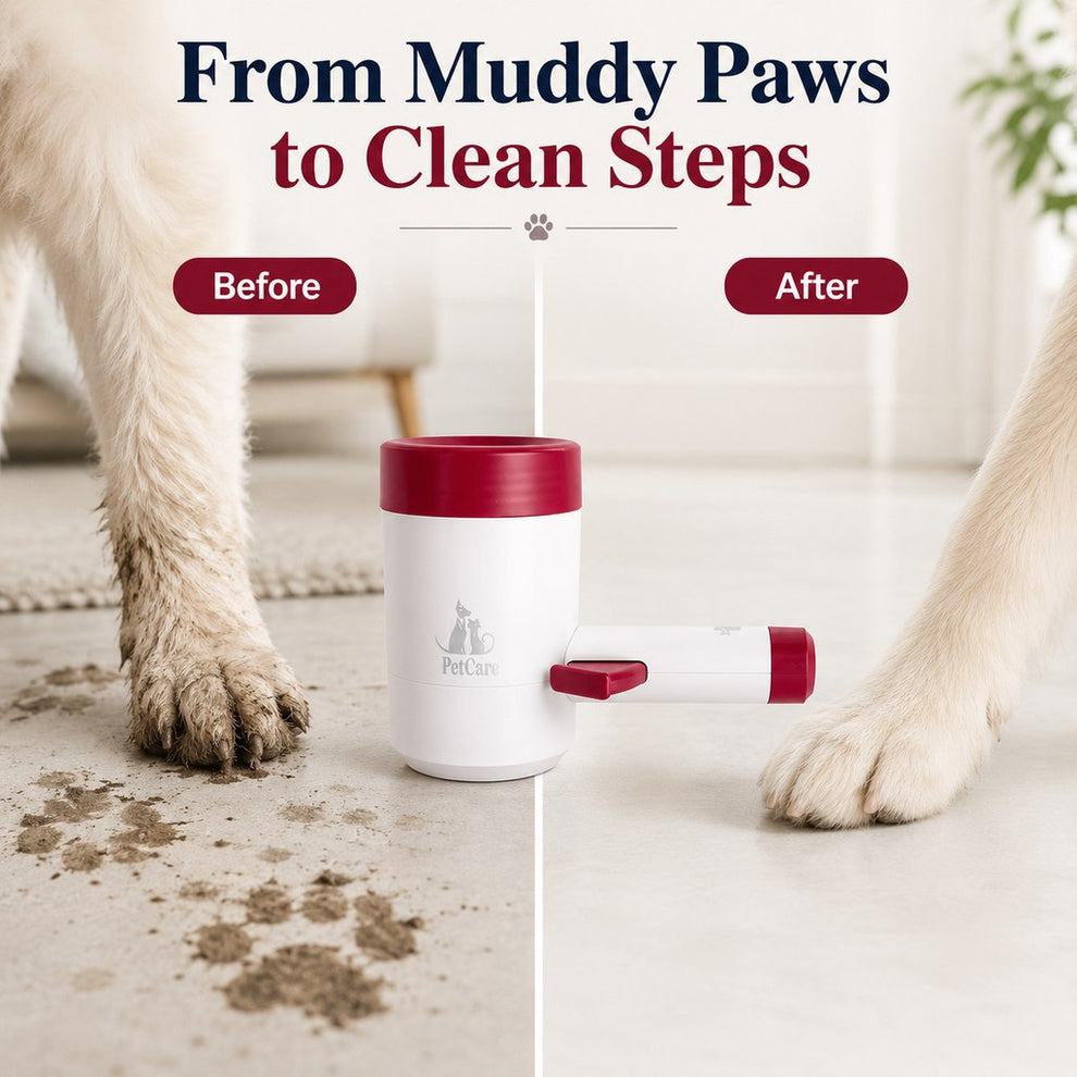 Paws in Awe Electric Dog Paw Cleaner Cup for Muddy Walks - One-Button Paw Washer Helps Keep Floors, Couches & Car Seats Clean image 6