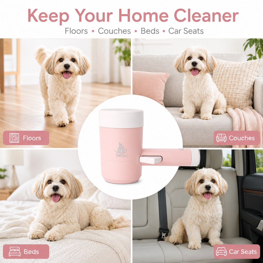 Paws in Awe Electric Dog Paw Cleaner Cup for Muddy Walks - One-Button Paw Washer Helps Keep Floors, Couches & Car Seats Clean image 7