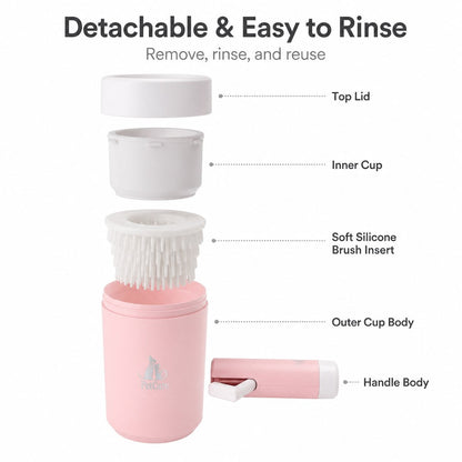 Paws in Awe Electric Dog Paw Cleaner Cup for Muddy Walks - One-Button Paw Washer Helps Keep Floors, Couches & Car Seats Clean image 8