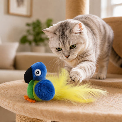 Rechargeable motion activated cat toy - Blue Parrot
