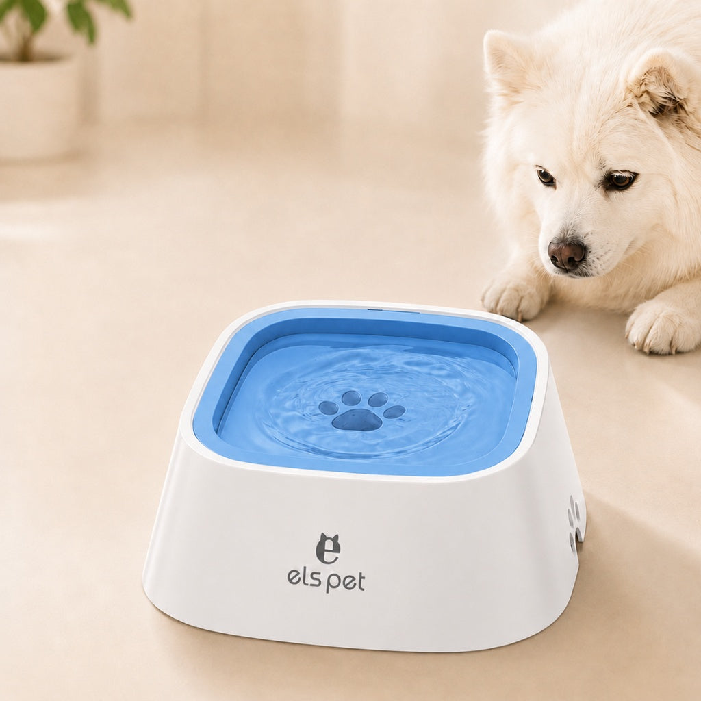 Paws in Awe Floating Pet Water Bowl for Home & Car - Less Splash, Cleaner Floors image 11
