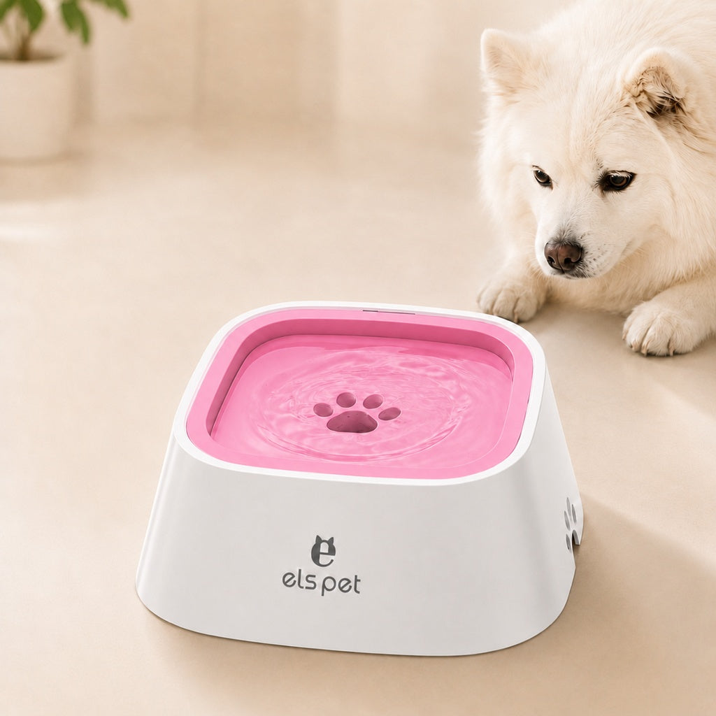 Paws in Awe Floating Pet Water Bowl for Home & Car - Less Splash, Cleaner Floors image 12