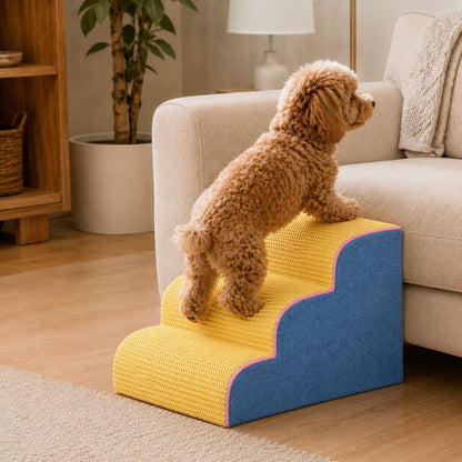 High density foam dog steps home decor style