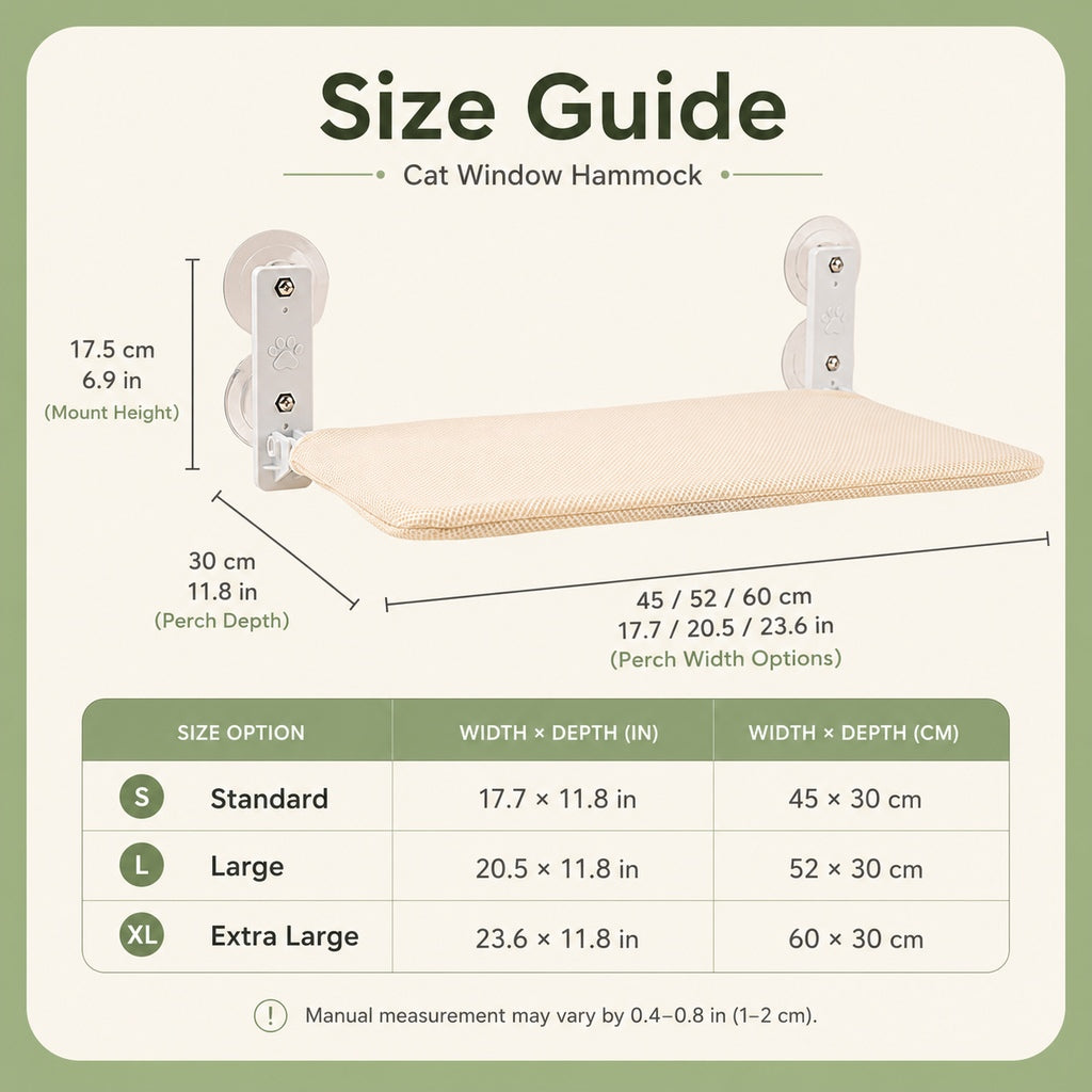 Paws in Awe Foldable Cat Window Hammock for Apartments - No-Drill Suction Perch for Sunny Naps Without Taking Up Floor Space image 4