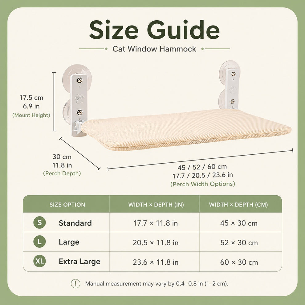Paws in Awe Foldable Cat Window Hammock for Apartments - No-Drill Suction Perch for Sunny Naps Without Taking Up Floor Space image 4