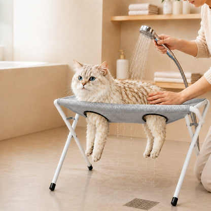 Paws in Awe Foldable Pet Bathing & Grooming Stand for Cats and Small Dogs - Easier Baths, Less Wiggling image 10