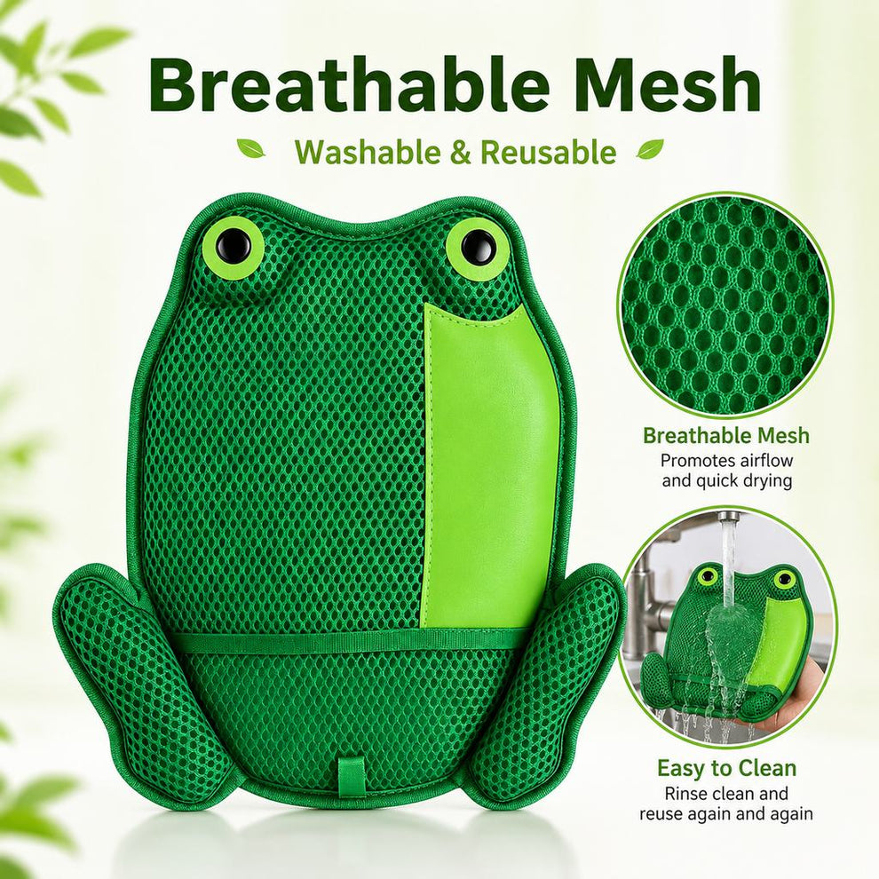 Paws in Awe Froggy Pet Hair Removal Grooming Mitt for Cats & Dogs - Gentle Daily Deshedding Glove for Sofas, Rugs, Clothes & Car Seats image 8