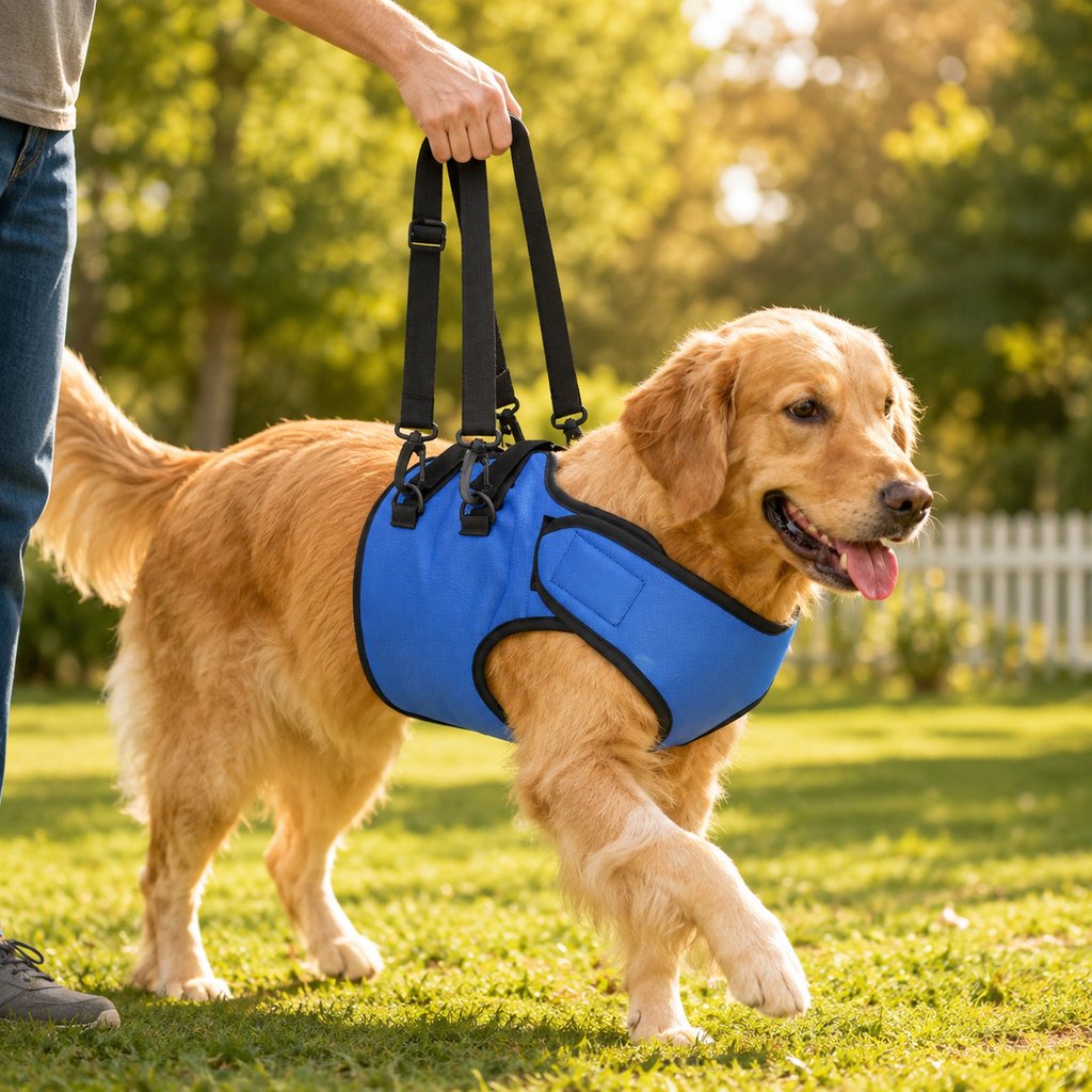 Paws in Awe Front Leg Support Harness for Senior Dogs – Mobility Lift Aid for Walking, Stairs & Car Rides image 1