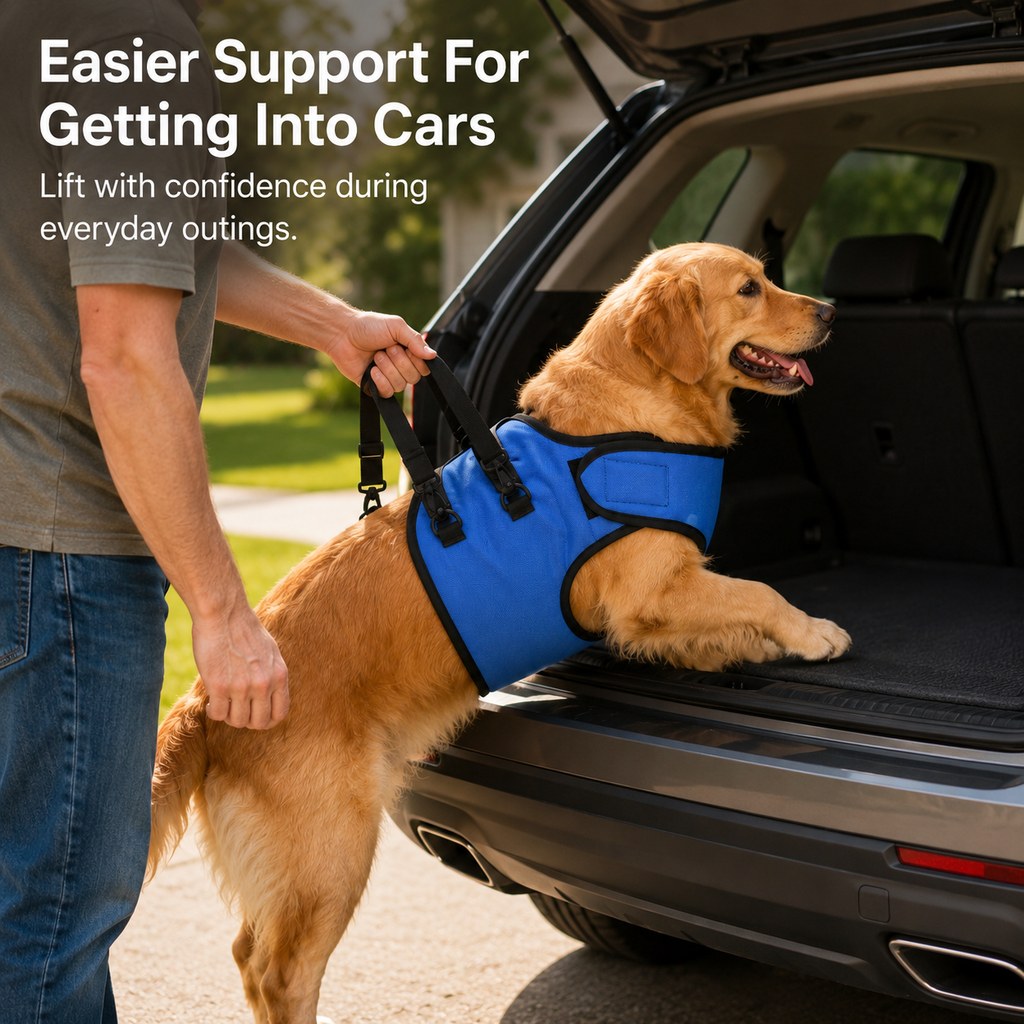 Paws in Awe Front Leg Support Harness for Senior Dogs – Mobility Lift Aid for Walking, Stairs & Car Rides image 4