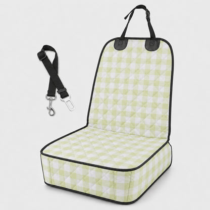 Paws in Awe Front Seat Pet Car Seat Cover with Seat Belt Tether - Passenger Seat Protector image 11
