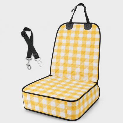 Paws in Awe Front Seat Pet Car Seat Cover with Seat Belt Tether - Passenger Seat Protector image 10