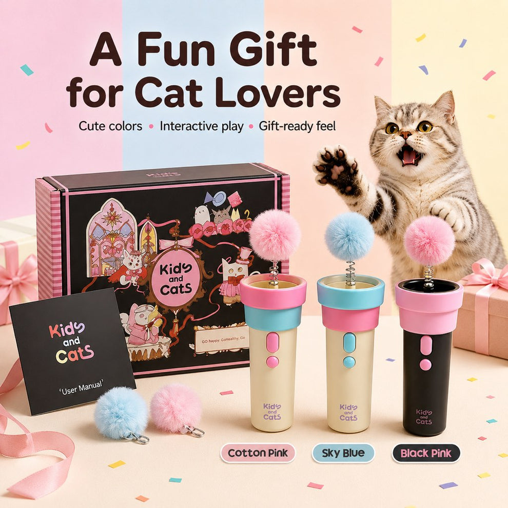 Paws in Awe One-Click Electric Cat Teaser Launcher for Indoor Cats - Chase & Pounce Play Without Constant Wand Waving image 5