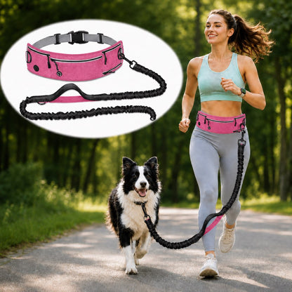 Paws in Awe Hands-Free Dog Running Leash Waist Belt – Shock Absorbing & Reflective, Perfect for Jogging, Hiking & Outdoor Walks with Your Dog image 10