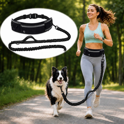 Paws in Awe Hands-Free Dog Running Leash Waist Belt – Shock Absorbing & Reflective, Perfect for Jogging, Hiking & Outdoor Walks with Your Dog image 11