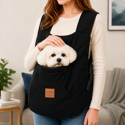 Paws in Awe Hands-Free Front Pet Carrier for Small Dogs & Cats - Comfortable Carry for Walking, Shopping & Travel image 11