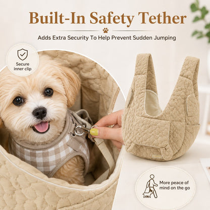 Paws in Awe Hands-Free Front Pet Carrier Backpack for Small Dogs & Cats - Comfortable Carrying for Walks & Travel image 11