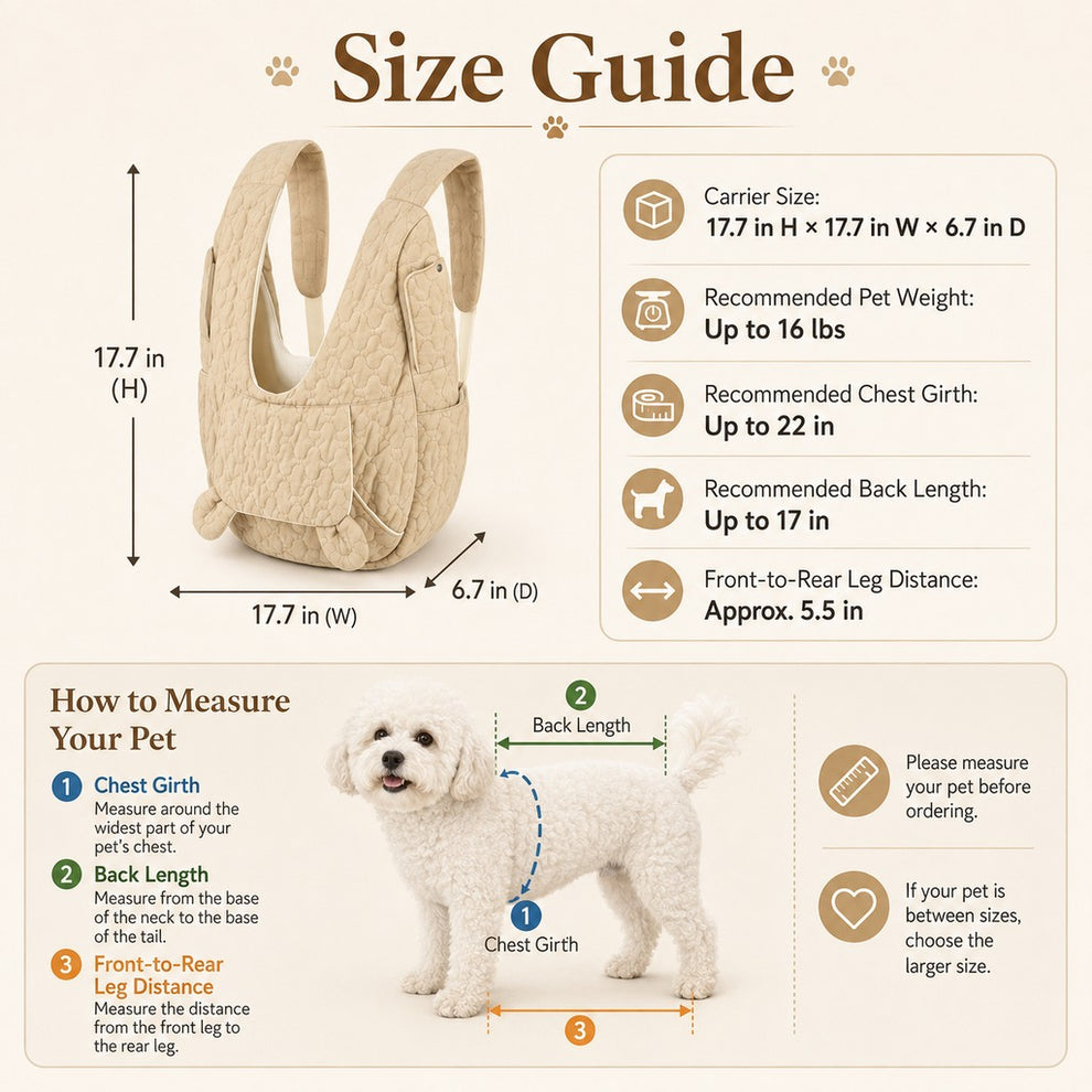 Paws in Awe Hands-Free Front Pet Carrier Backpack for Small Dogs & Cats - Comfortable Carrying for Walks & Travel image 5