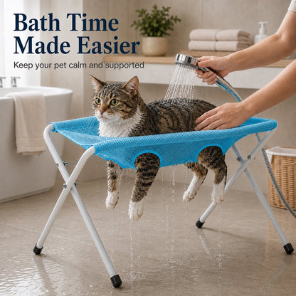 Paws in Awe Foldable Pet Bathing & Grooming Stand for Cats and Small Dogs - Easier Baths, Less Wiggling image 2