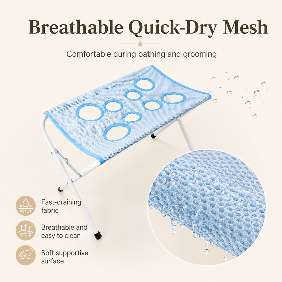 Paws in Awe Foldable Pet Bathing & Grooming Stand for Cats and Small Dogs - Easier Baths, Less Wiggling image 5