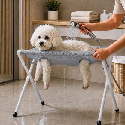Paws in Awe Foldable Pet Bathing & Grooming Stand for Cats and Small Dogs - Easier Baths, Less Wiggling image 10