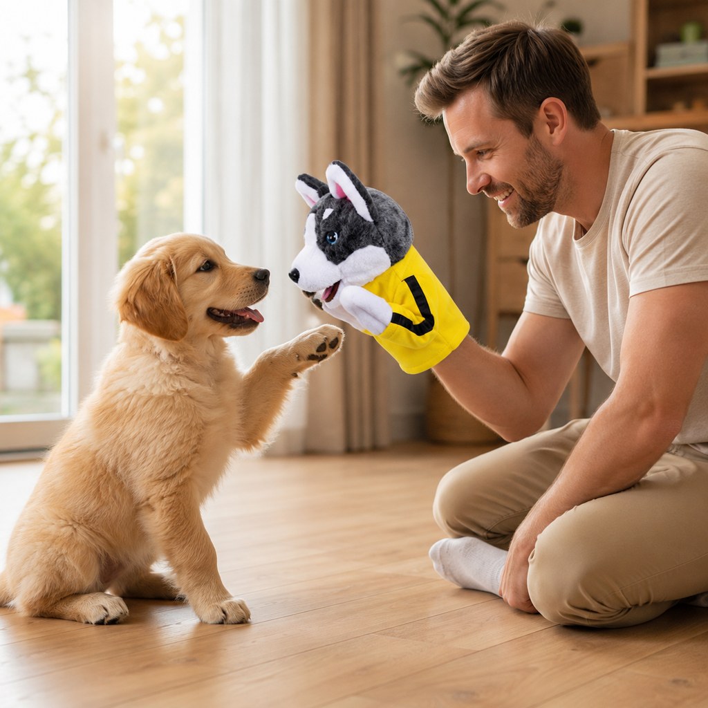 Interactive boxing pet puppet additional product image 2