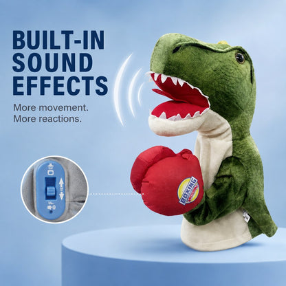 Built in sound effects interactive boxing pet puppet