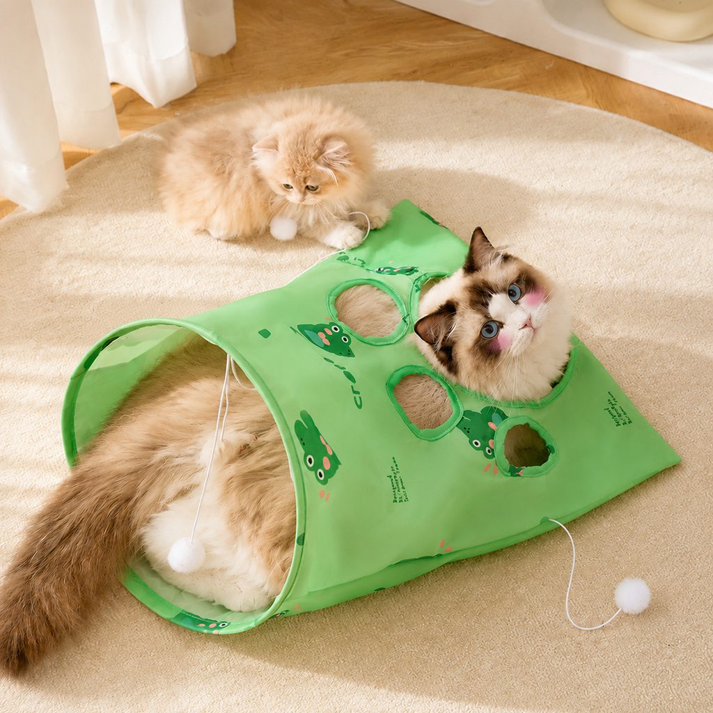 Paws in Awe Interactive Cat Crinkle Play Sack for Indoor Cats - Hide, Pounce & Stay Busy While You're Away image 10