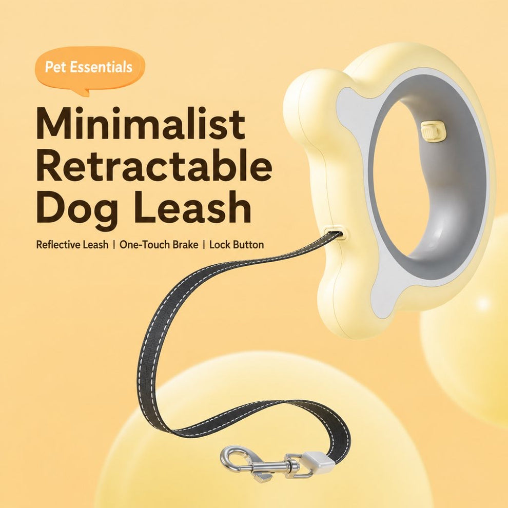 Paws in Awe Retractable Dog Leash for Night Walks & Daily Walks - Optional LED Light, 16ft Reflective Tape & One-Touch Brake for Better Visibility and Control image 7