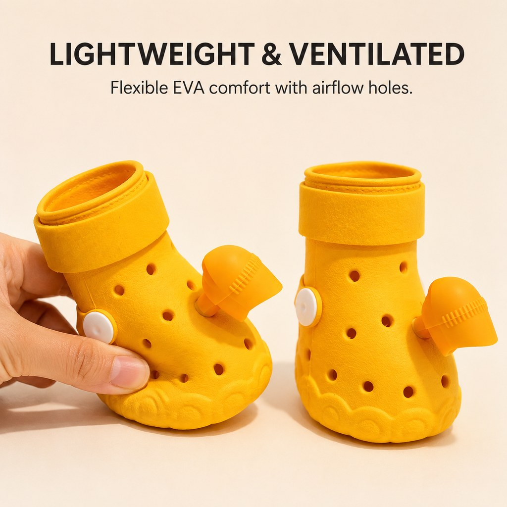 Paws in Awe Step-Activated RGB Light-Up Dog Boots for Night Walks – Low-Light Visibility & Lightweight EVA Paw Coverage image 6
